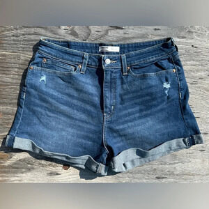 Levi Strauss Signature Mom Shorts Sz 33